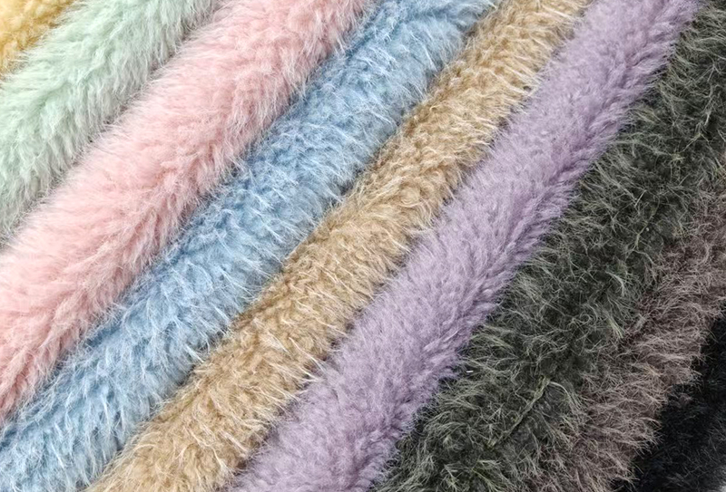 650mg*170cm Snowflake mink imitert mink stoff