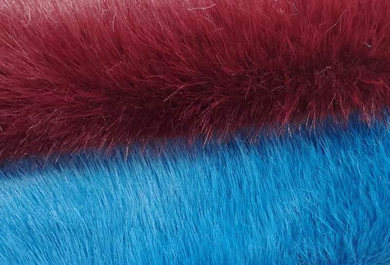800mg*185cm Platinum mink imitert mink stoff egnet for plysj leker