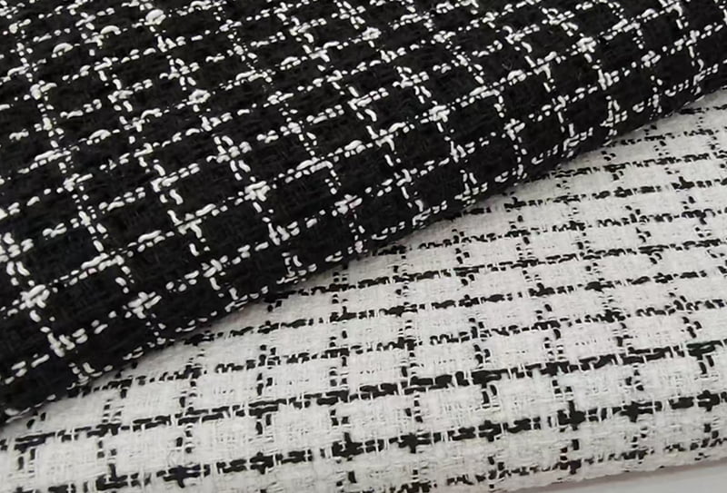 500mg 148cm Tweed fabric/chanel-inspired small # fabric suitable for bags/hats