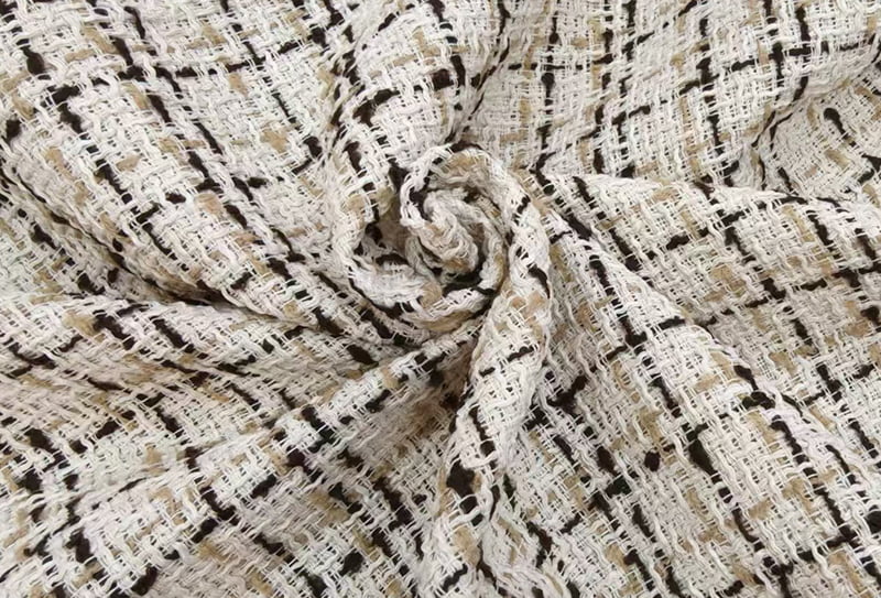 450mg 148cm Tweedstoff/chanel-inspirert stoff ls540412 egnet for håndvesker